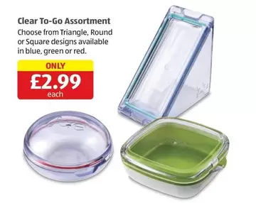 Clear - To-Go Assortment
