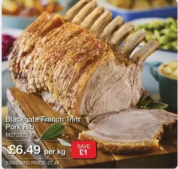 Blackgate French Trim Pork Rib M272323