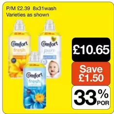 Comfort -  Fabric Conditioner