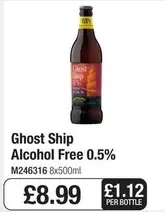 Ghost -  Ship Alcohol Free 0.5% M246316 8x500ml