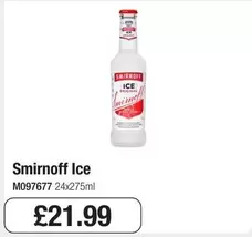 Smirnoff - Ice M097677 24x275ml