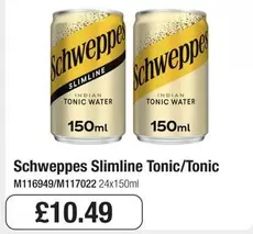 Schweppes - Slimline Tonic/Tonic