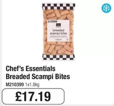 Chef's Essentials -  Breaded Scampi Bites M210399