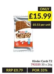 Kinder -  Cards T2 792335