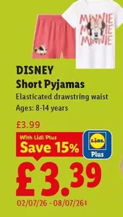 Disney - Short Pyjamas