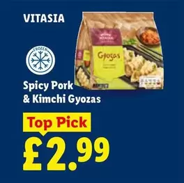 Vitasia - Spicy Pork & Kimchi Gyozas