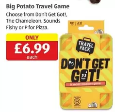 Big Potato Travel Game