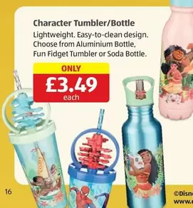 Character Tumbler/Bottle