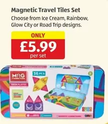 Magnetic Travel Tiles Set