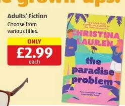 Adults' Fiction