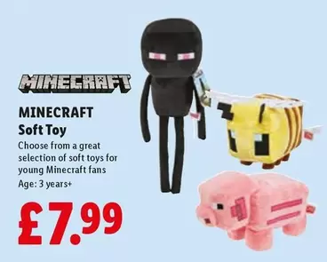 Minecraft - Soft Toy