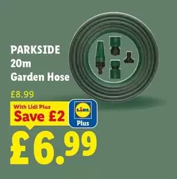 Parkside - 20m Garden Hose
