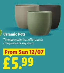 Sun - Ceramic Pots