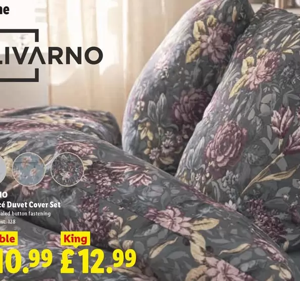 Livarno - Jacquard Duvet Cover Set