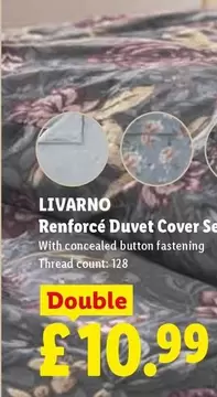 Livarno - Renforcé Duvet Cover Set
