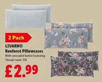 Livarno - Renforcé Pillowcases