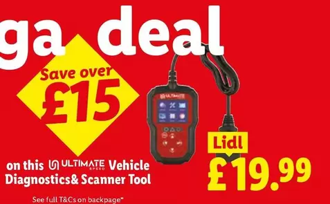 Lidl - Vehicle Diagnostics & Scanner Tool