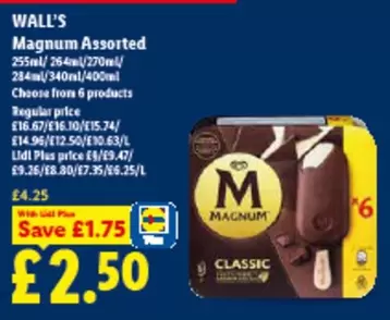 Wall's - Magnum Assorted