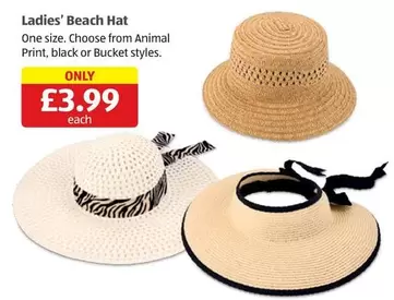 Animal - Ladies' Beach Hat