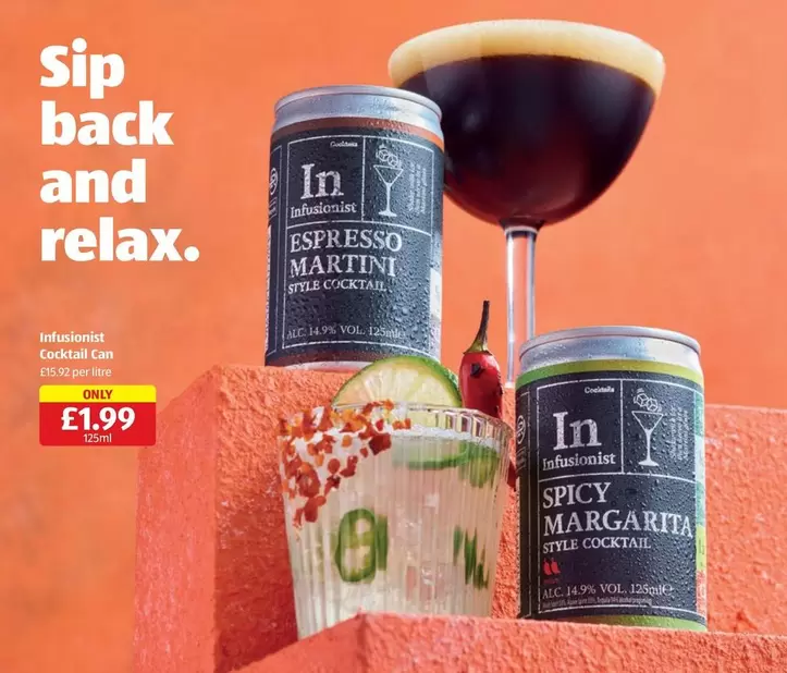 Martini - Infused Cocktail Can