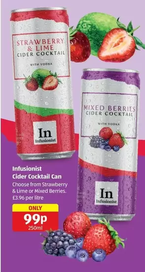 Cider Cocktail Can