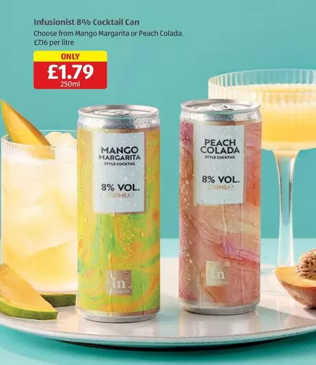 Mango - Infusionist 8% Cocktail Can
