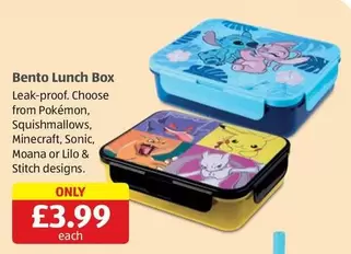 Minecraft - Bento Lunch Box