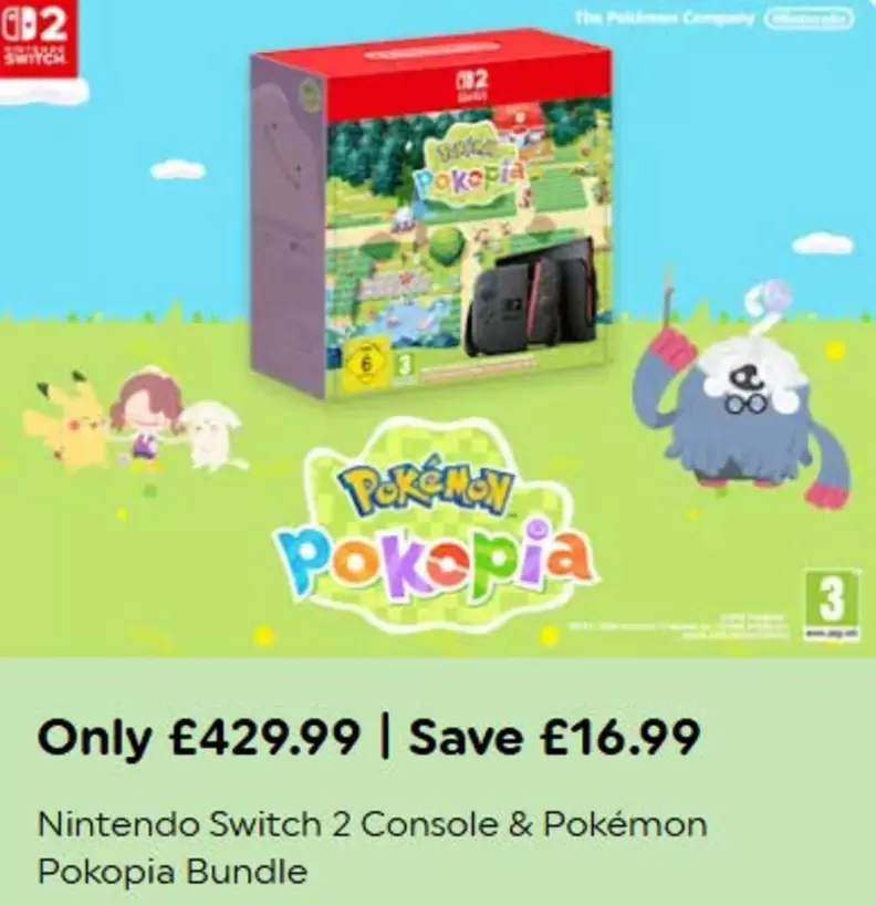 Nintendo -  Switch 2 Console & Pokémon Pokopía Bundle
