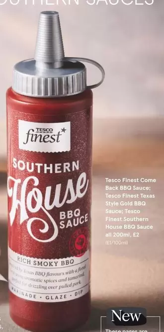 Tesco Finest - Southern House BBQ Sauce