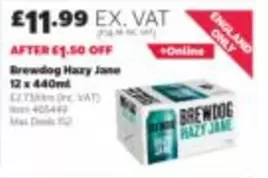 Hazy Jane 12 x 440ml