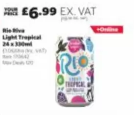 Light Tropical 24 x 330ml