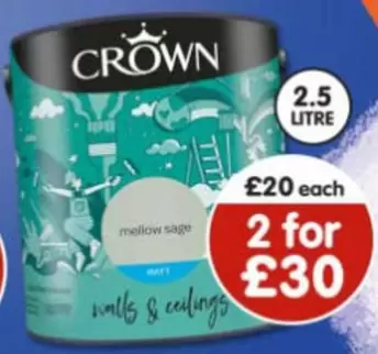 Crown - Walls & Ceilings Paint