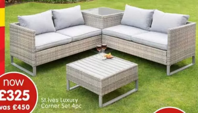 Luxury - St Ives  Corner Set 4pc