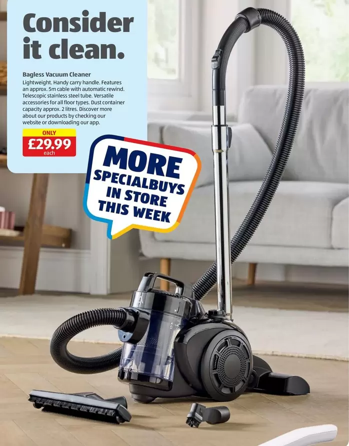 Bagless Vacuum Cleaner