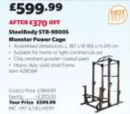 Monster - SteelBody STB-90005 Power Cage