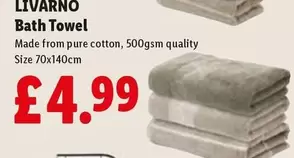 Livarno - Bath Towel