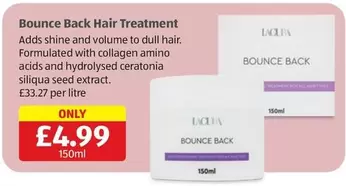 Bounce Back Hair Treatment