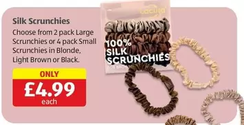 Silk Scrunchies