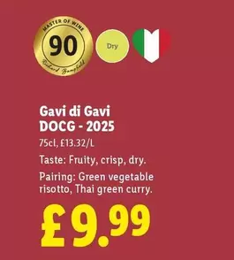Master - Gavi di Gavi DOCG - 2025