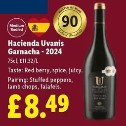 Master - Hacienda Uvanis Garnacha - 2024