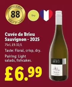 Master - Cuvée de Brieu Sauvignon - 2025
