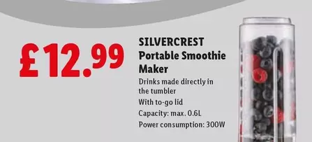 Silvercrest - Portable Smoothie Maker