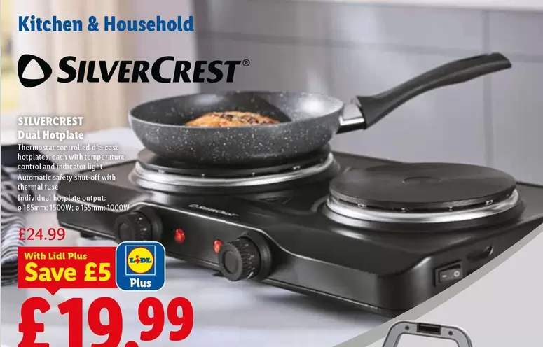 Silvercrest - Dual Hotplate
