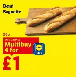 Lidl - Demi Baguette