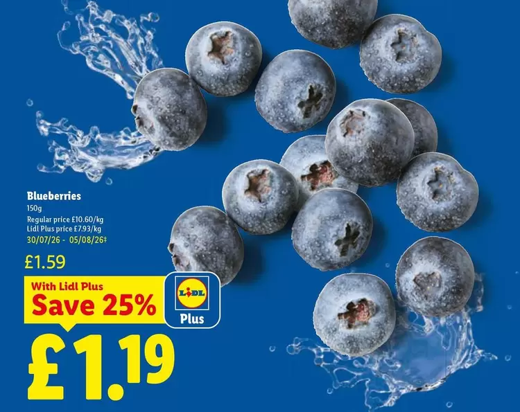 Lidl - Blueberries