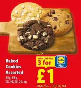 Lidl - Baked Cookies