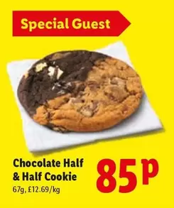Chocolate Half & Half Cookie