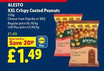 Alesto - XXL Crispy Coated Peanuts