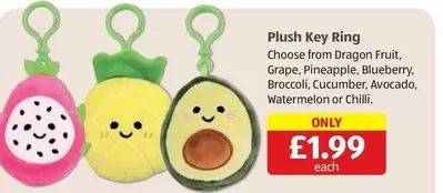 Plush Key Ring