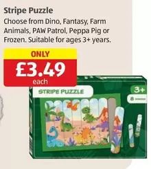 Frozen - Stripe Puzzle